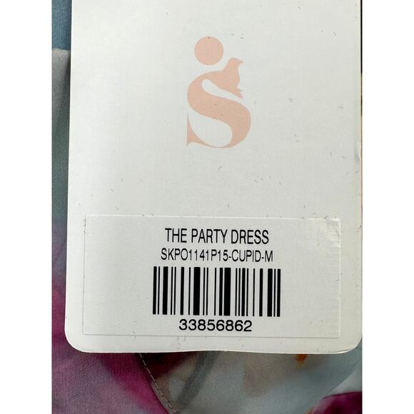 Selkie‎ Chiffon Puff Sleeve "The Party Dress in Cupid" Medium - Picture 12 of 12